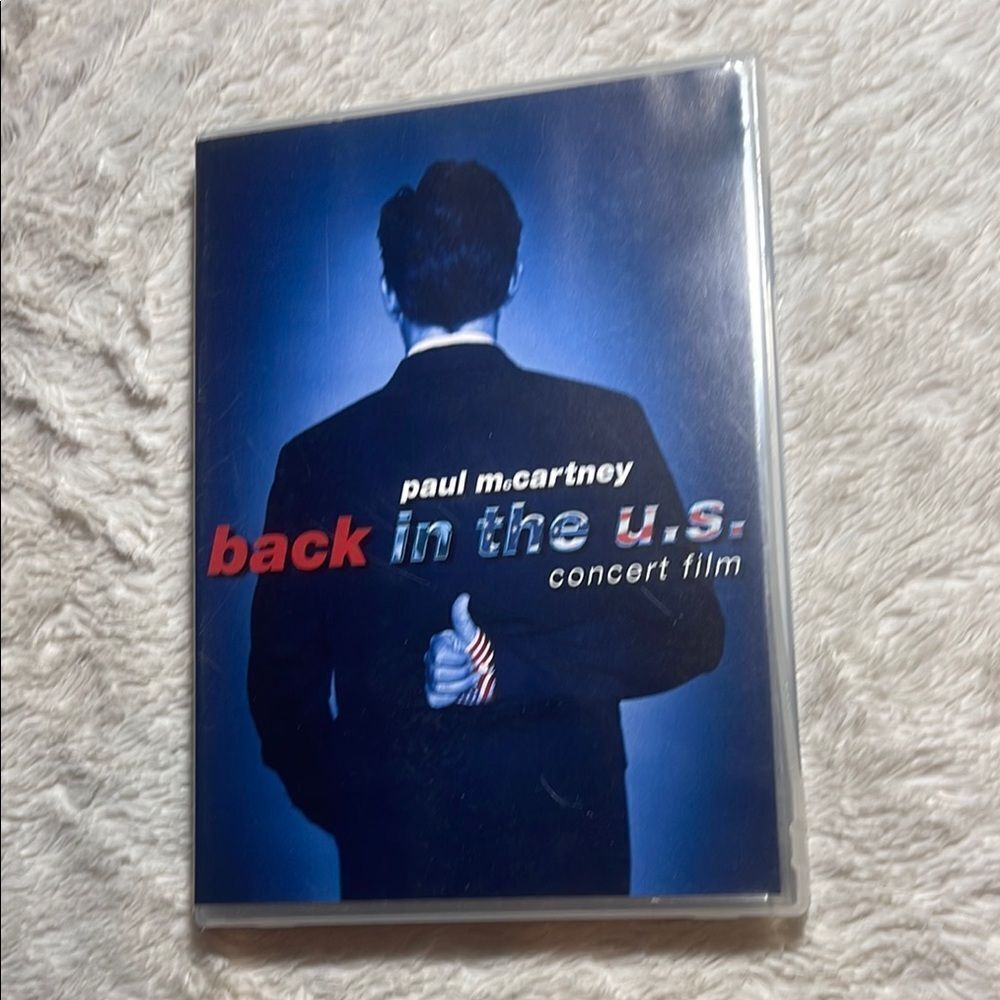 Paul McCartney back in the US concert film DVD